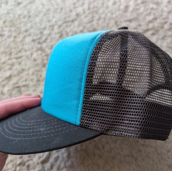 Volcom y2k osfa black/blue snapback hat - Picture 3 of 5